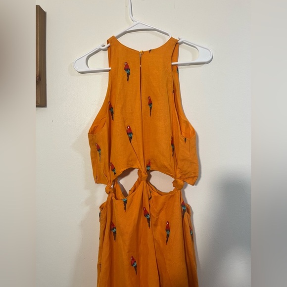 Parrot Halter Maxi Dress Farm Rio - Picture 7 of 7